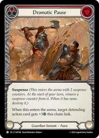 Dramatic Pause (Red) - Super Slam - Flesh and Blood TCG card
