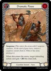 Dramatic Pause (Yellow) - Super Slam - Flesh and Blood TCG card