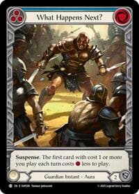 What Happens Next? (Extended Art) - Super Slam - Flesh and Blood TCG card