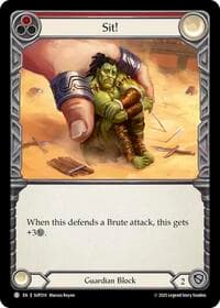 Sit! - Super Slam - Flesh and Blood TCG card