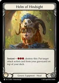 Helm of Hindsight - Super Slam - Flesh and Blood TCG card