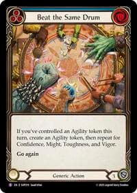 Beat the Same Drum - Super Slam - Flesh and Blood TCG card