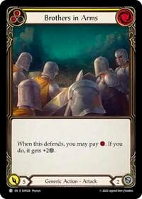 Brothers in Arms (Yellow) - Super Slam - Flesh and Blood TCG card