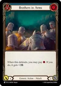 Brothers in Arms (Blue) - Super Slam - Flesh and Blood TCG card