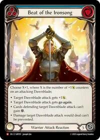 Beat of the Ironsong - Super Slam - Flesh and Blood TCG card