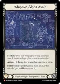 Adaptive Alpha Mold - Super Slam - Flesh and Blood TCG card