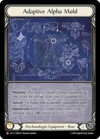 Adaptive Alpha Mold (Extended Art) - Super Slam - Flesh and Blood TCG card