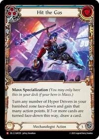 Hit the Gas - Super Slam - Flesh and Blood TCG card