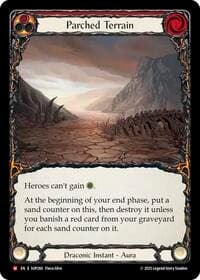 Parched Terrain - Super Slam - Flesh and Blood TCG card