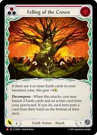 Felling of the Crown - Super Slam - Flesh and Blood TCG card