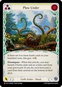 Plow Under - Super Slam - Flesh and Blood TCG card