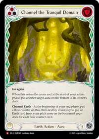 Channel the Tranquil Domain - Super Slam - Flesh and Blood TCG card