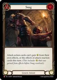Snag - Super Slam - Flesh and Blood TCG card