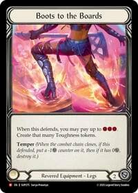 Boots to the Boards - Super Slam - Flesh and Blood TCG card