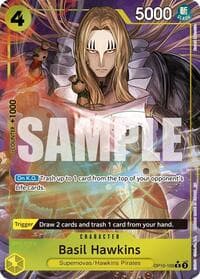 Basil Hawkins - OP10-109 (Alternate Art) - Premium Booster -The Best- Vol. 2 - One Piece Card Game card