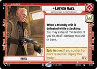 Luthen Rael - Don't You Want To Fight For Real? - Secrets of Power - Star Wars: Unlimited card