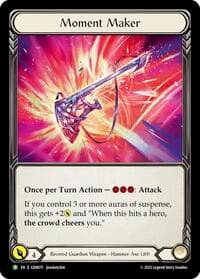 Moment Maker - GEM Pack 3 - Flesh and Blood TCG card