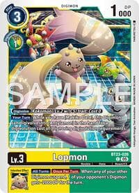 Lopmon - Hackers' Slumber - Digimon Card Game card