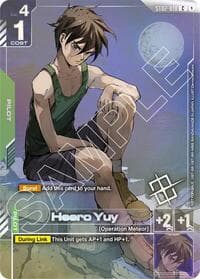 Heero Yuy (Championship) (Finalist) - Gundam Promotional Cards - Gundam Card Game card