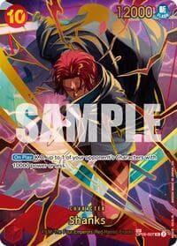 Shanks (SP) - Premium Booster -The Best- Vol. 2 - One Piece Card Game card