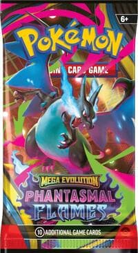 Phantasmal Flames Booster Pack - ME02: Phantasmal Flames - Pokemon card