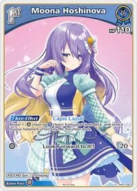 Moona Hoshinova (P) (hBP01-090) - hololive OFFICIAL CARD GAME Promos - Hololive card