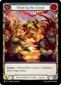 Wind Up the Crowd - GEM Pack 3 - Flesh and Blood TCG card