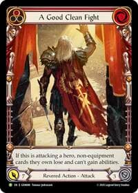 A Good Clean Fight - GEM Pack 3 - Flesh and Blood TCG card