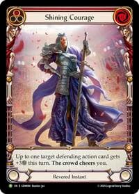 Shining Courage - GEM Pack 3 - Flesh and Blood TCG card