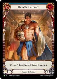 Humble Entrance - GEM Pack 3 - Flesh and Blood TCG card