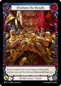 Overturn the Results - GEM Pack 3 - Flesh and Blood TCG card