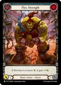 Flex Strength - GEM Pack 3 - Flesh and Blood TCG card