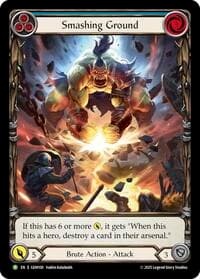Smashing Ground - GEM Pack 3 - Flesh and Blood TCG card