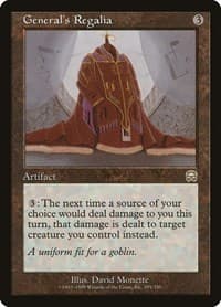 General's Regalia - Mercadian Masques - Magic: The Gathering card