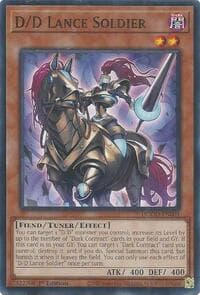 D/D Lance Soldier - Doom of Dimensions - YuGiOh card