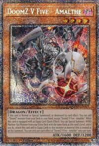 DoomZ V Five - Amalthe (Starlight Rare) - Doom of Dimensions - YuGiOh card