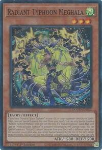 Radiant Typhoon Meghala - Doom of Dimensions - YuGiOh card