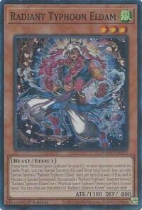 Radiant Typhoon Eldam - Doom of Dimensions - YuGiOh card
