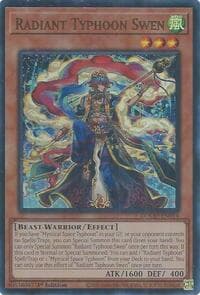 Radiant Typhoon Swen - Doom of Dimensions - YuGiOh card
