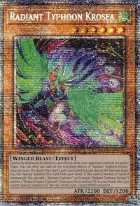Radiant Typhoon Krosea (Starlight Rare) - Doom of Dimensions - YuGiOh card