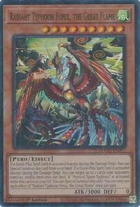 Radiant Typhoon Fonix, the Great Flame - Doom of Dimensions - YuGiOh card