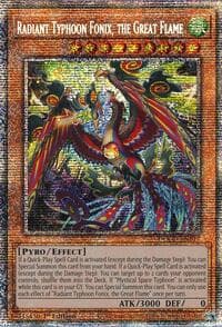 Radiant Typhoon Fonix, the Great Flame (Starlight Rare) - Doom of Dimensions - YuGiOh card
