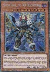 Master Peace, the True Dracoverlord (Starlight Rare) - Doom of Dimensions - YuGiOh card