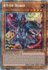 K9-04 Noroi (Starlight Rare) - Doom of Dimensions - YuGiOh card
