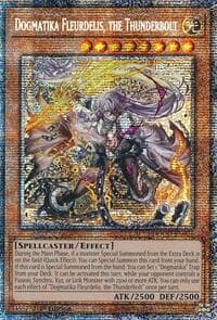 Dogmatika Fleurdelis, the Thunderbolt (Starlight Rare) - Doom of Dimensions - YuGiOh card