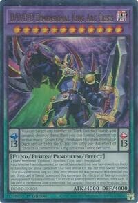 D/D/D/D Dimensional King Arc Crisis - Doom of Dimensions - YuGiOh card