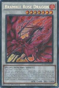 Bramble Rose Dragon - Doom of Dimensions - YuGiOh card