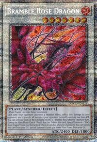 Bramble Rose Dragon (Starlight Rare) - Doom of Dimensions - YuGiOh card