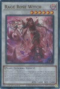 Rage Rose Witch - Doom of Dimensions - YuGiOh card