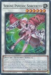 Serene Psychic Sorceress - Doom of Dimensions - YuGiOh card